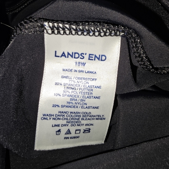 Lands' End 16W Women's Bathing Suit. - Picture 11 of 13